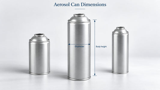 Aerosol Can Dimensions: Diameter, Height and Capacity Explained