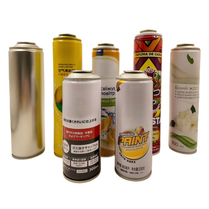 300ml Custom empty aerosol cans