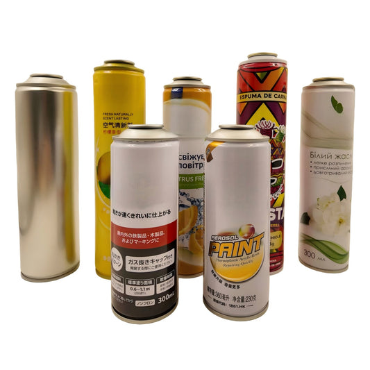 300ml Custom empty aerosol cans