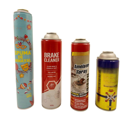 400ml Aerosol Can Tinplate Packaging OEM ODM Manufacturer