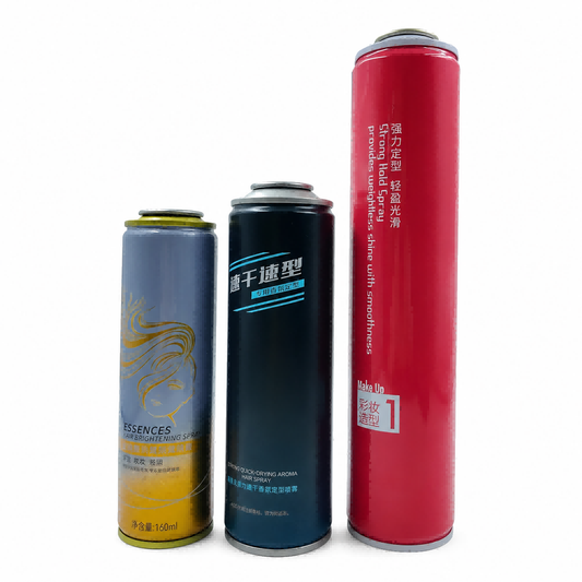 Custom Empty Aerosol Hair Spary Can Aerosol Tin Cans Manufacturer