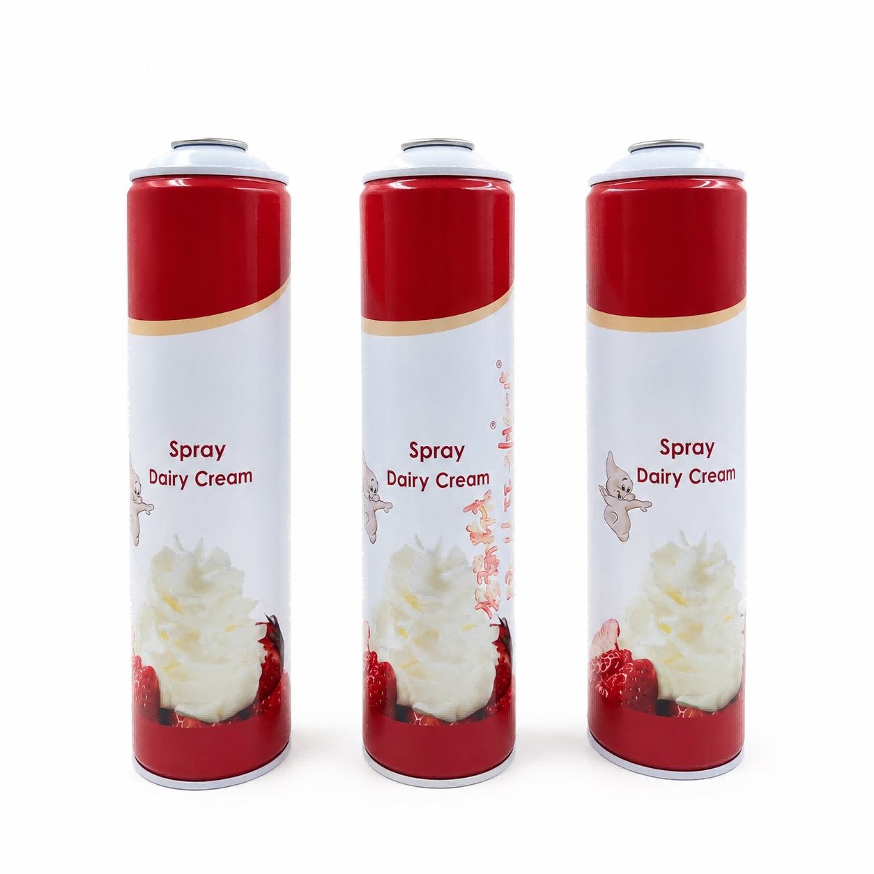 Custom Empty Aerosol Cans for Whipped Cream