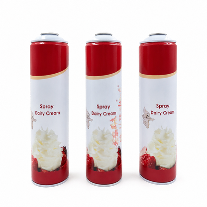 Custom Empty Aerosol Cans for Whipped Cream