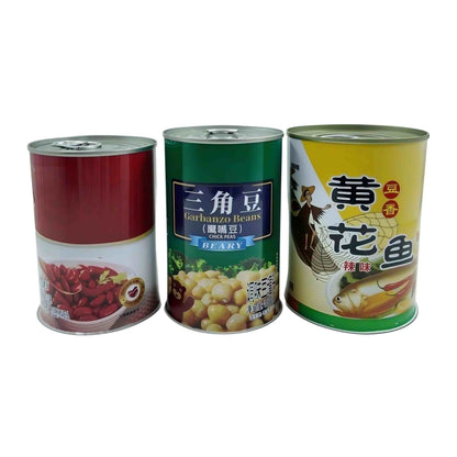 Food Tin Cans Storage Containers Pacakging Factory Custom
