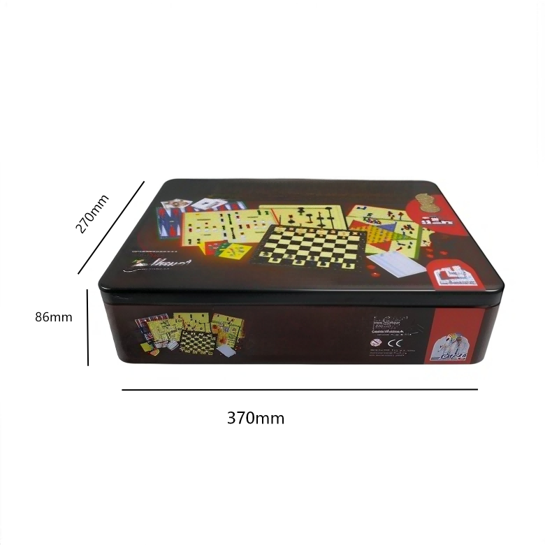 Rectangular Tin cans packaging