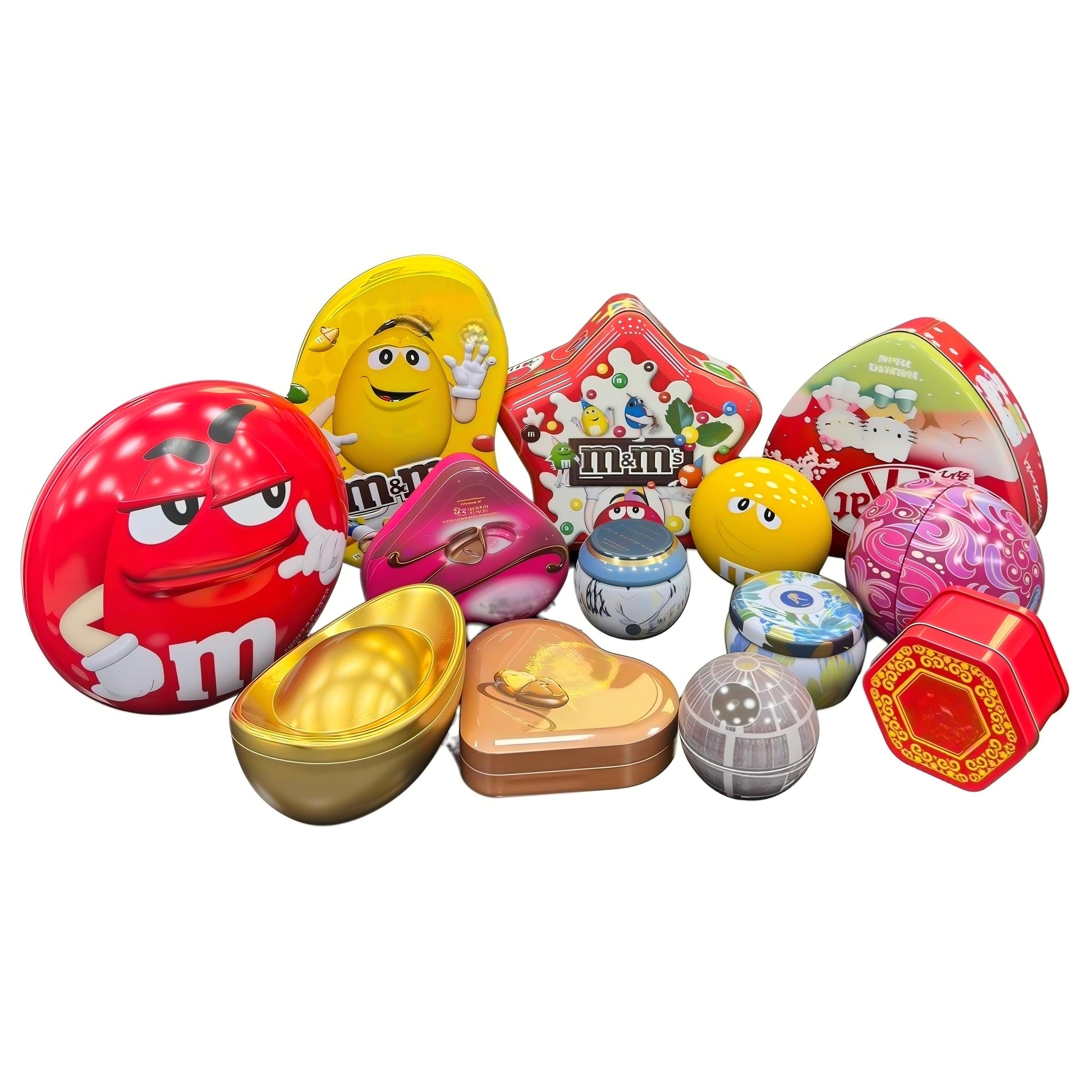 Special Irregular Shape Tin Gift Cans