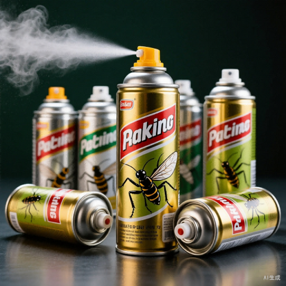 custom size pesticides empty aerosol cans