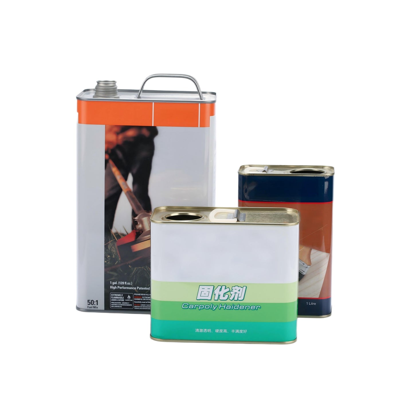 metal buckets with lid