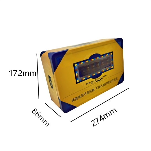 rectangular tins and containers