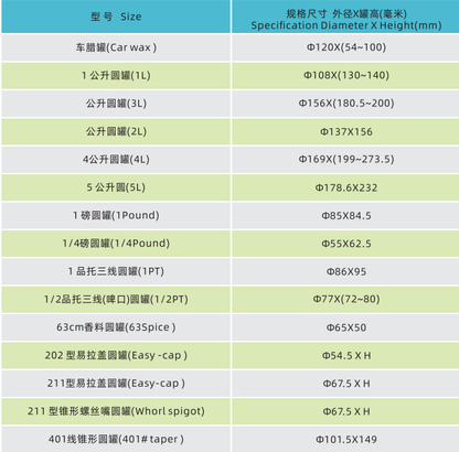 round_tin_cans_chemical_pails_specifications