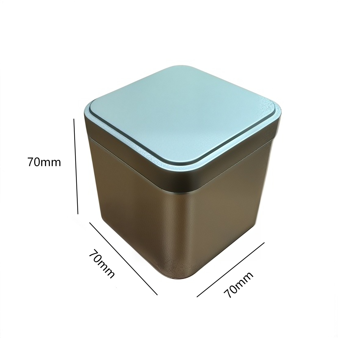 square Tin Containers