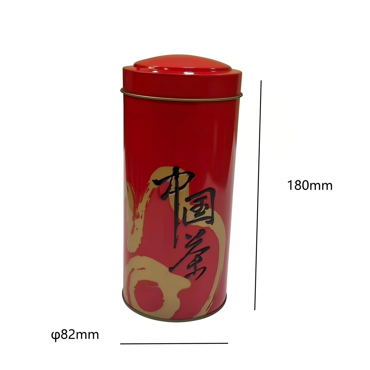 tea can tin packaging
