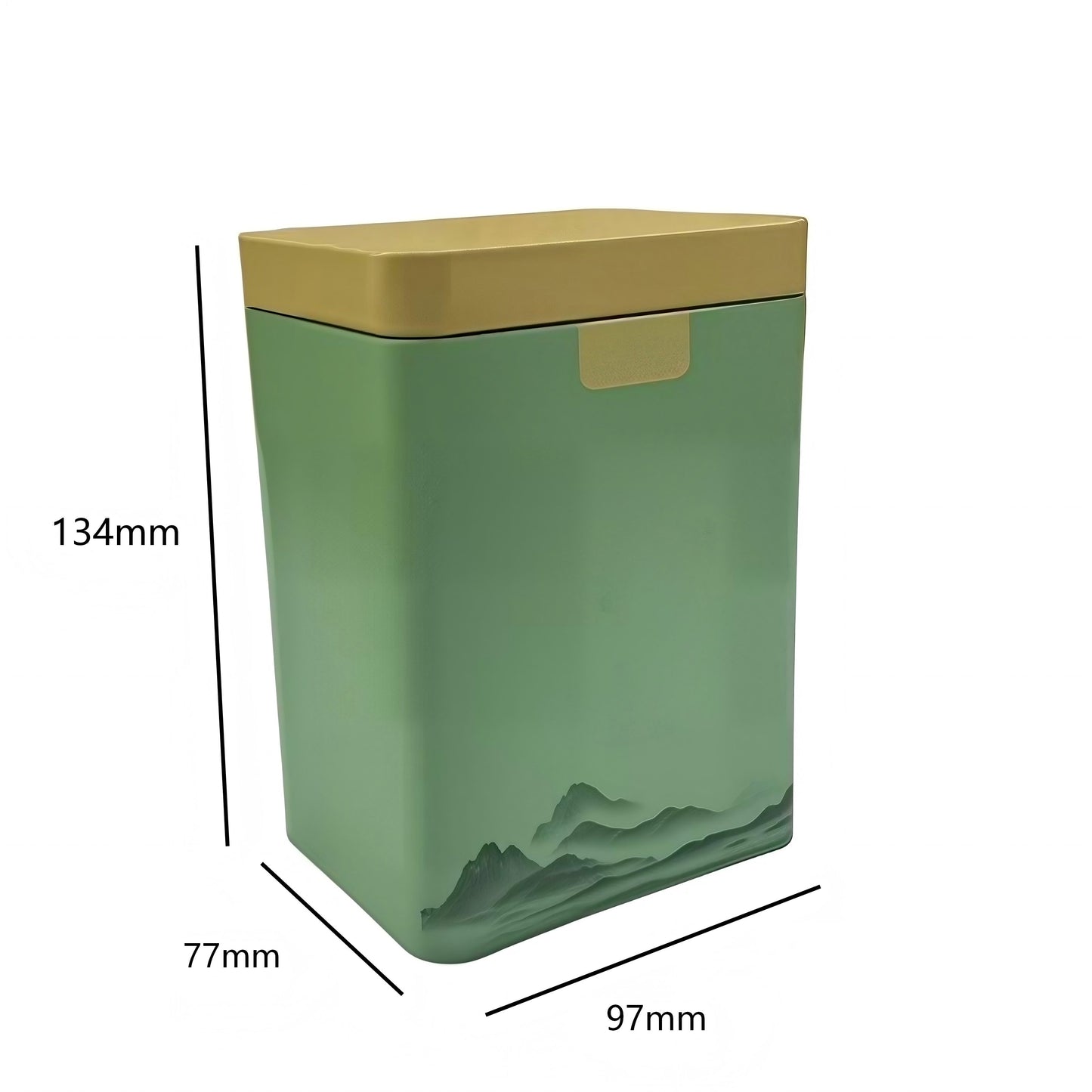 custom tin can tea bulk 
