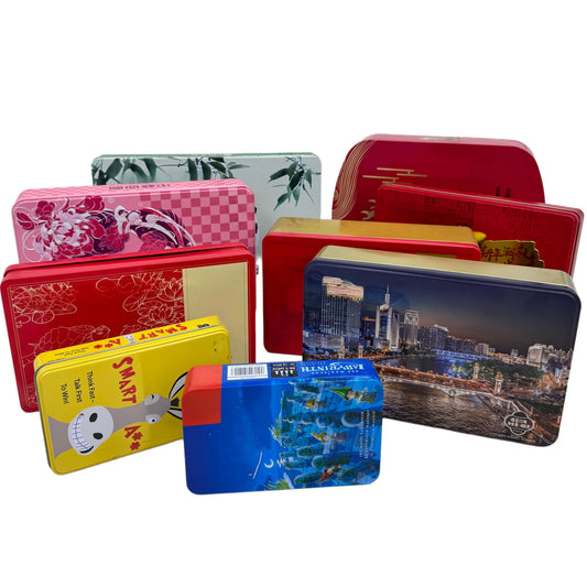 Square and Rectangular gift cans